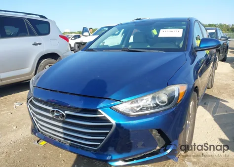 2018 Hyundai Elantra Sel from USA, damaged, VIN 5NPD84LF4JH278096